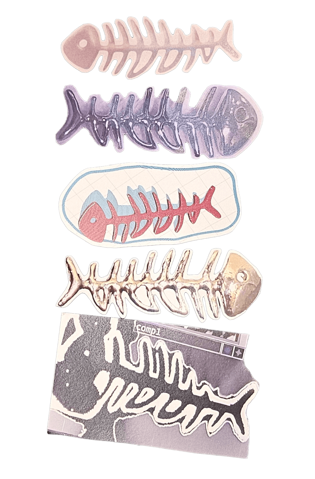 Deboned sticker pack